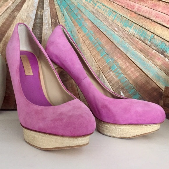 Suede stacked stiletto heels - Picture 2 of 7